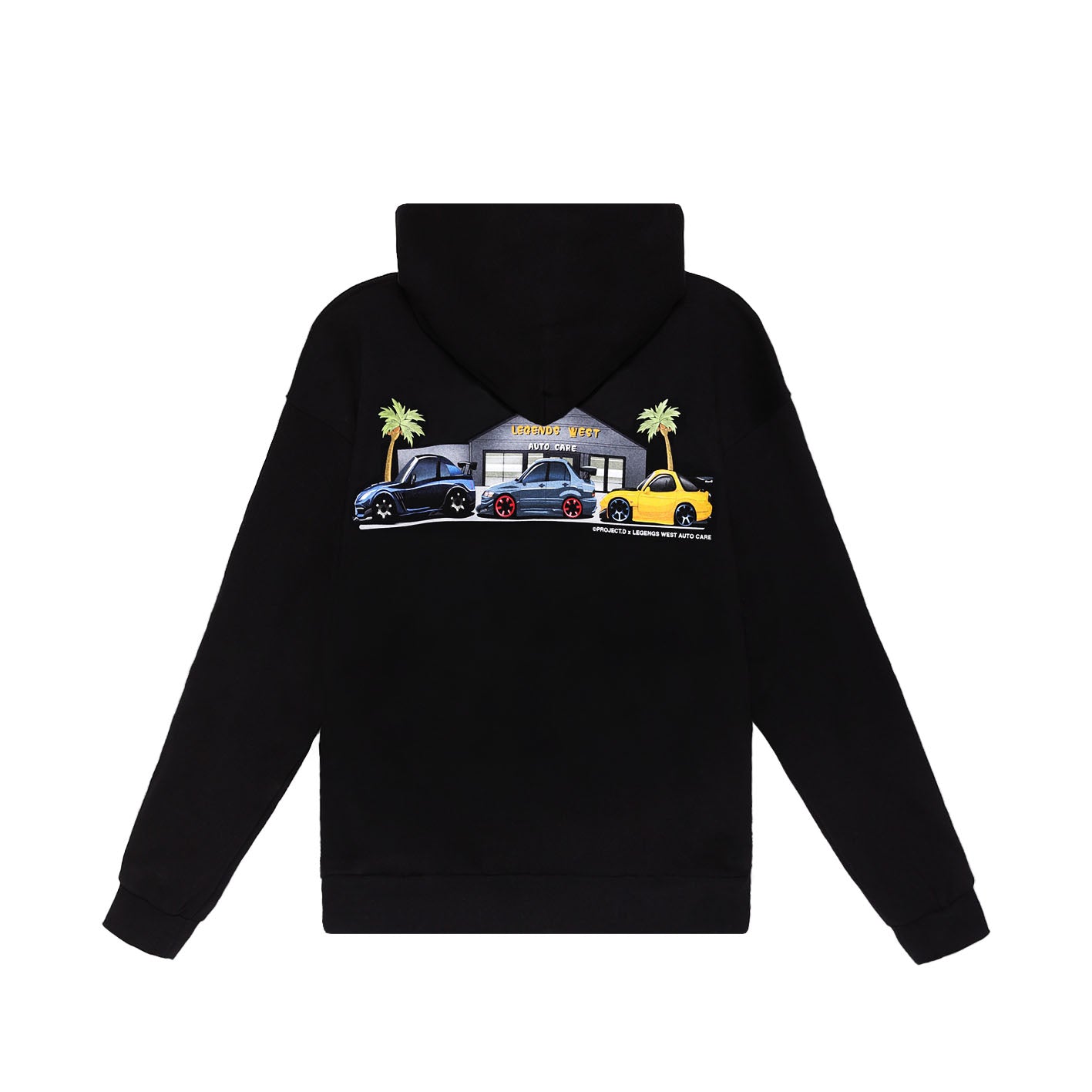 Project.D x Legends West Auto Care - Hoodie