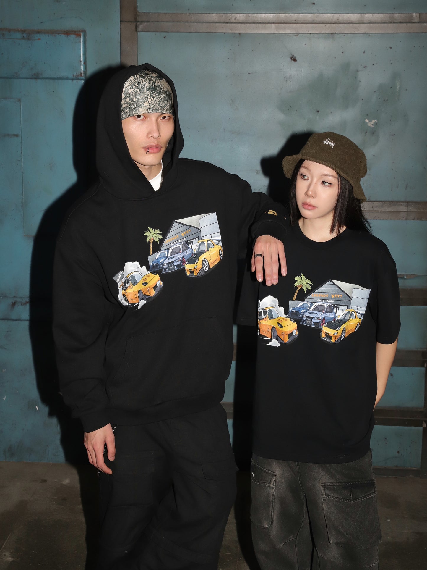 Project.D x Legends West Auto Care - Hoodie