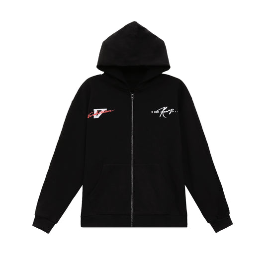 EVO V 飛びました！ - Zip Up Hoodie