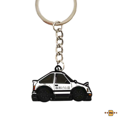 Fujiwara Tofu Shop & AE86 Keychain